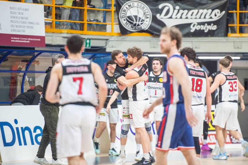 Dinamo Gorizia-Oderzo Basket 86-75. Vittoria di prestigio in una serata magica.