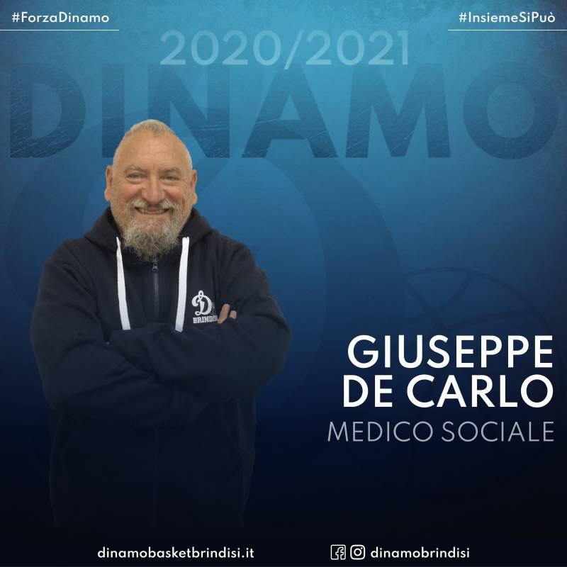 Giuseppe de Carlo entra a far parte dello staff medico della Dinamo Brindisi