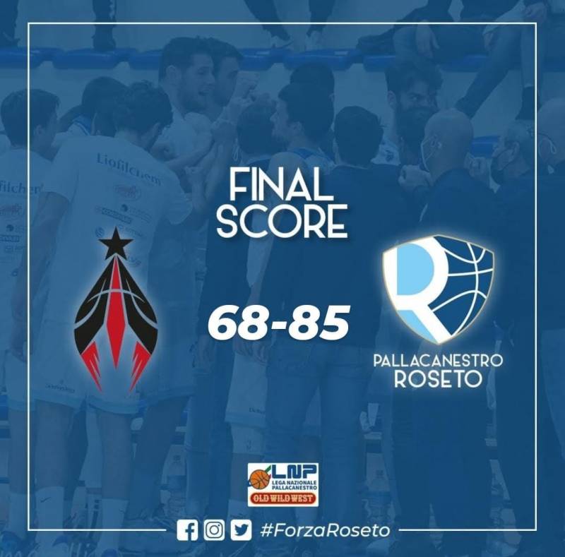 Prima vittoria nella seconda Fase per Liofilchem Roseto che espugna Monfalcone