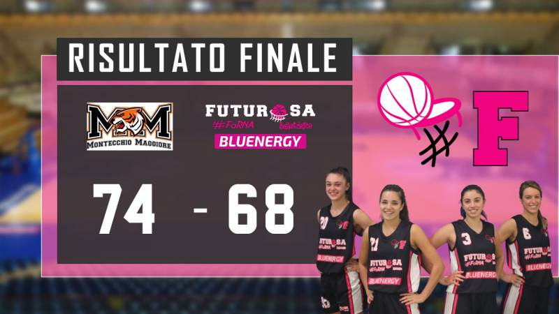 Futurosa Bluenergy non passa a Montecchio. Il Girone Gold inizia in salita e sabato arriva Rovigo