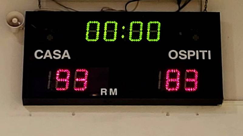 Gara 1 Semifinale Playoff | Ferrini Delogu Legnami - Basket Sant'Orsola 93-83