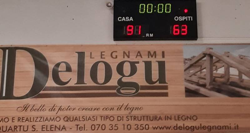 Gara 1 Quarti Playoff | Ferrini Delogu Legnami - Basket Uri 91-63