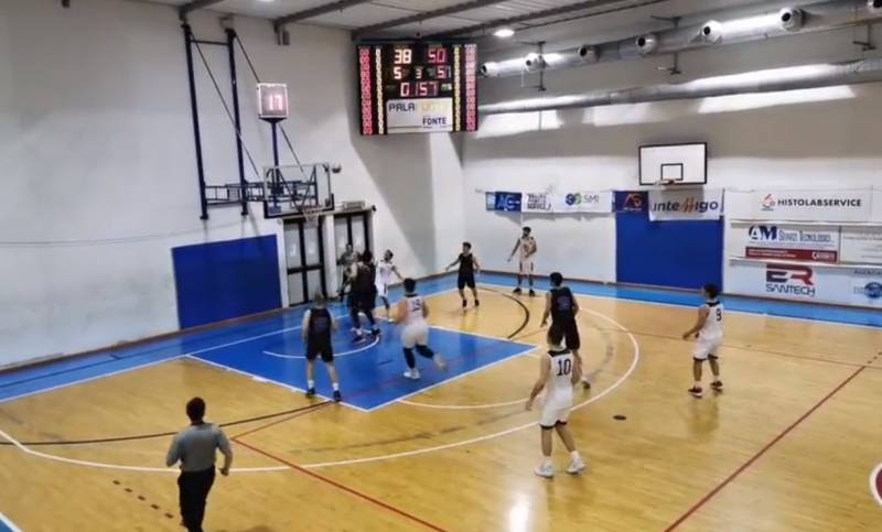 La Fonte Roma Basket si ferma a tre: passa Stella Azzurra Roma