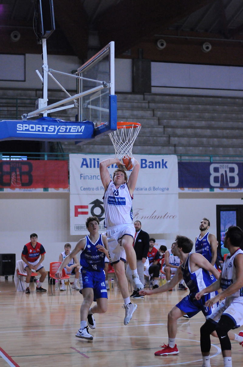 Un Bologna Basket 2016 decimato cede ad Agrigento: 89-77