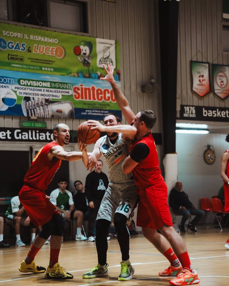 Il Basket Galliate conquista una vittoria preziosa nella 7ª giornata di andata 