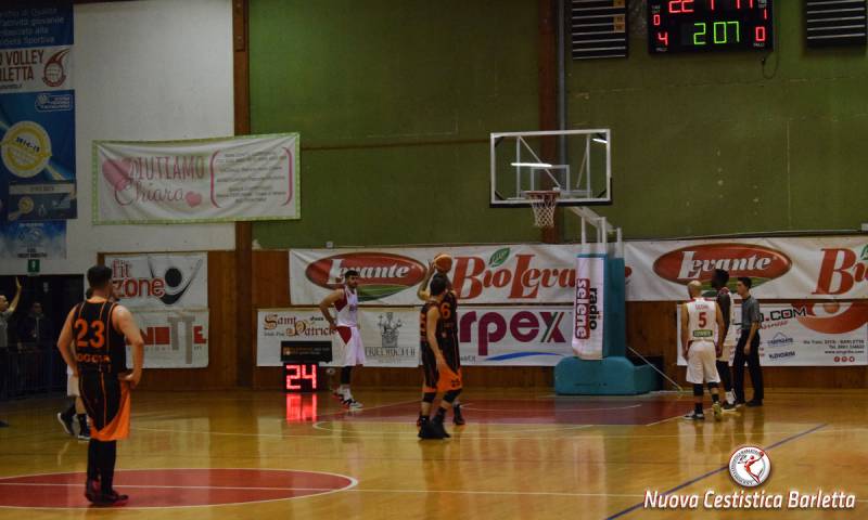 La Rosito Barletta si arrende solo a gara 3: 83-57 il finale contro Manfredonia 