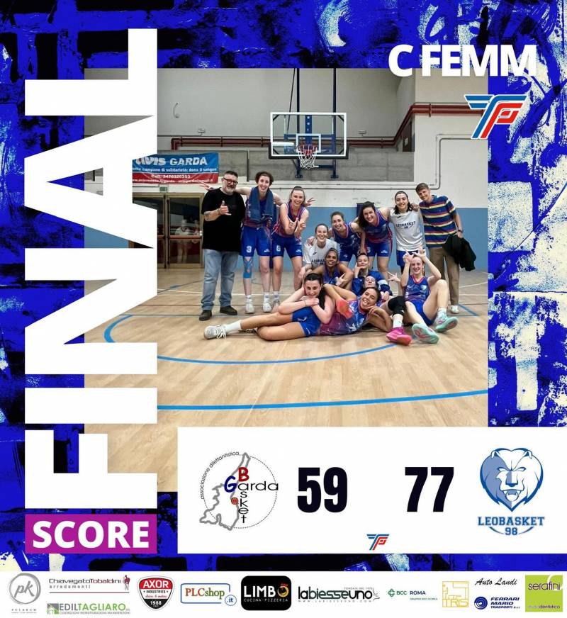 Nulla da fare per il Garda Basket che cede al Leobasket in gara 2 di semifinale playoff