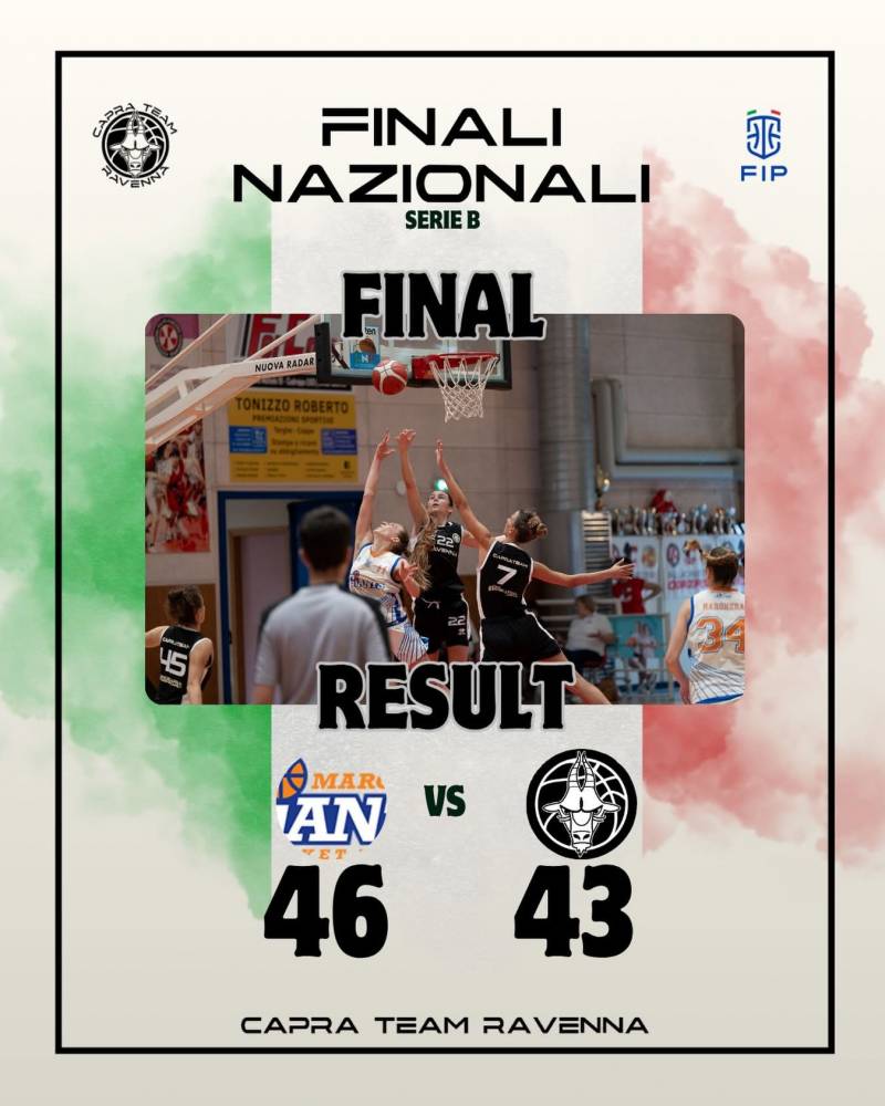 Finali Nazionali Serie B - Game 2 | Giants Marghera - Capra Team Ravenna 46-43 