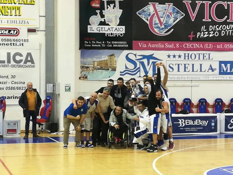 Prima Coppa Toscana per la Pallacanestro Valdera