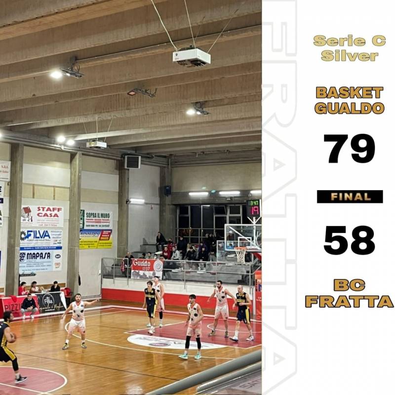 Dopo tre successi consecutivi, il Fratta cade sul campo del Basket Gualdo 