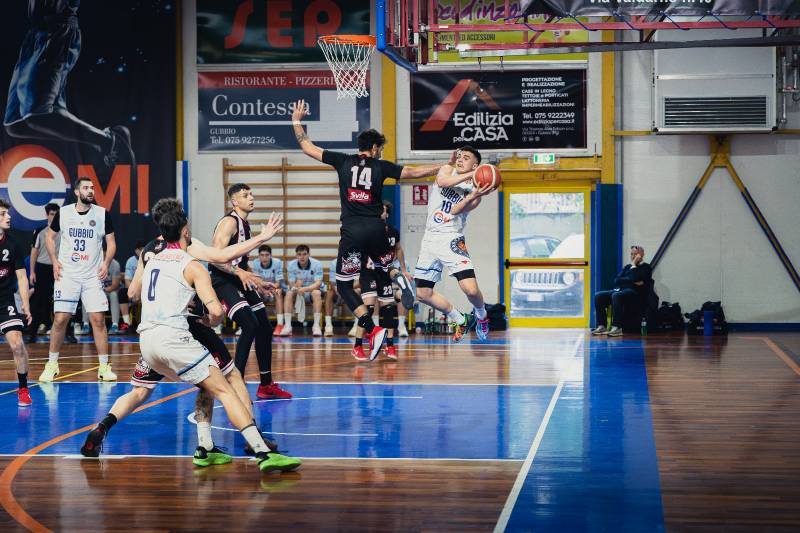 EMI Basket Gubbio non sfrutta il fattore campo in gara1 delle semifinali playoff