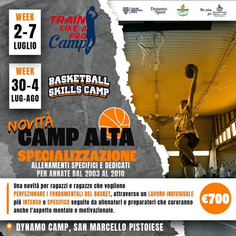 Gek Galanda Camp, arriva il Camp Alta Specializzazione Gek Galanda Camp, arriva il Camp Alta Specializzazione