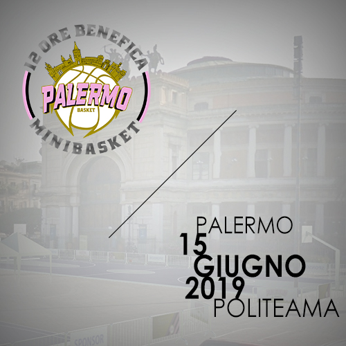 12 Ore Minibasket Palermo, nuova data il 15 giugno