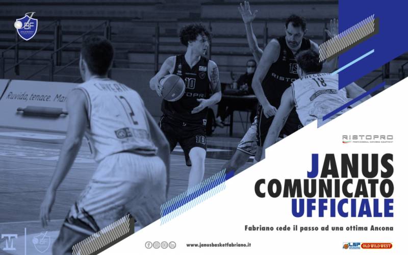 Fabriano cede il passo ad un'ottima Ancona
