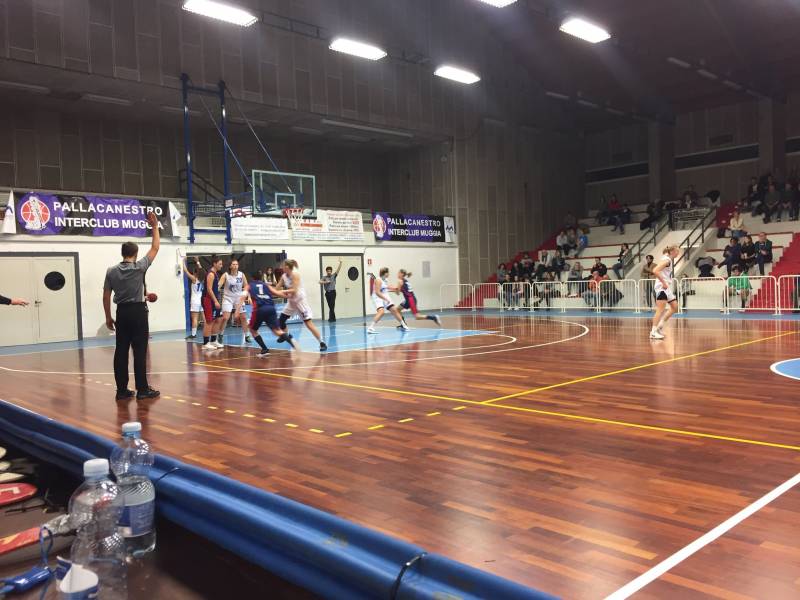 Sconfitta per le ragazze LCB a Muggia in casa dell’Interclub con il punteggio di 63-57
