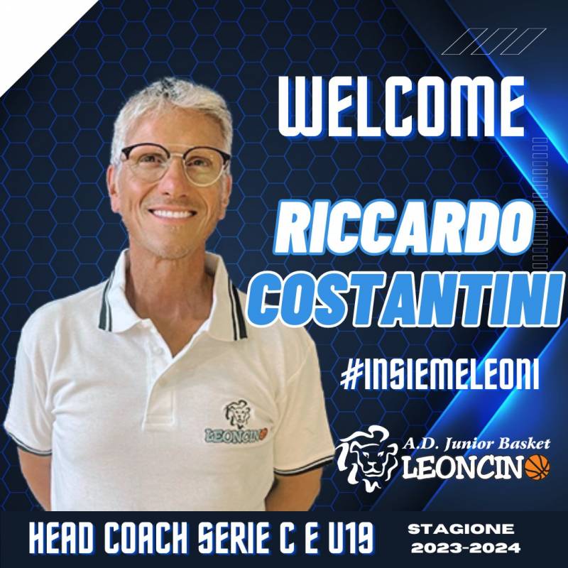 Riccardo Costantini ricoprira il ruolo di primo allenatore di Serie C e Under 19