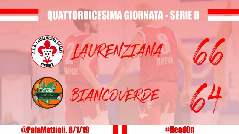 Ottima Laurenziana al PalaMattioli che torna a vincere nel derby contro il Biancoverde Ottima Laurenziana al PalaMattioli che torna a vincere nel derby contro il Biancoverde