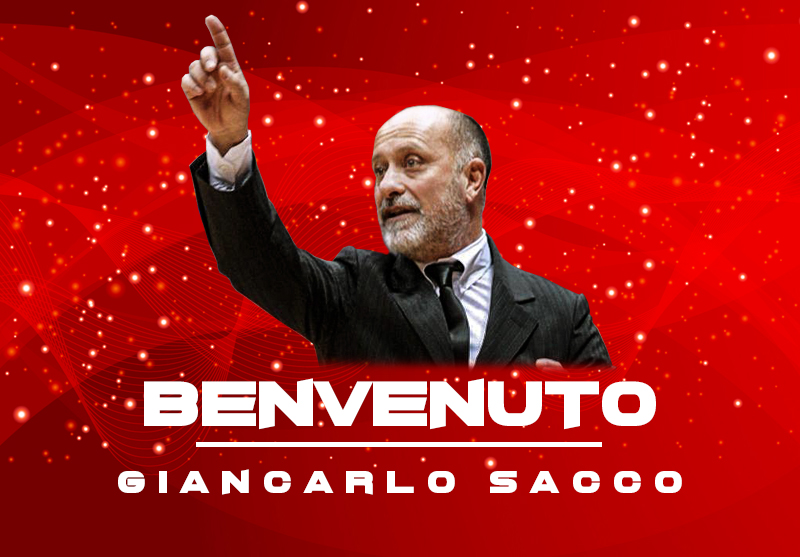 Sarà Giancarlo Sacco il nuovo allenatore dei Knights per la prossima stagione 2018/2019