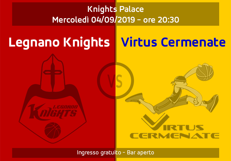 Prima amichevole per i Knights e festa dello sport