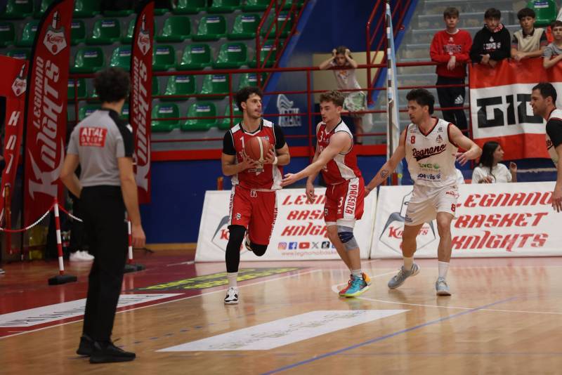 Testa a testa per tre quarti,poi Legnano ha la meglio su Bakery Piacenza