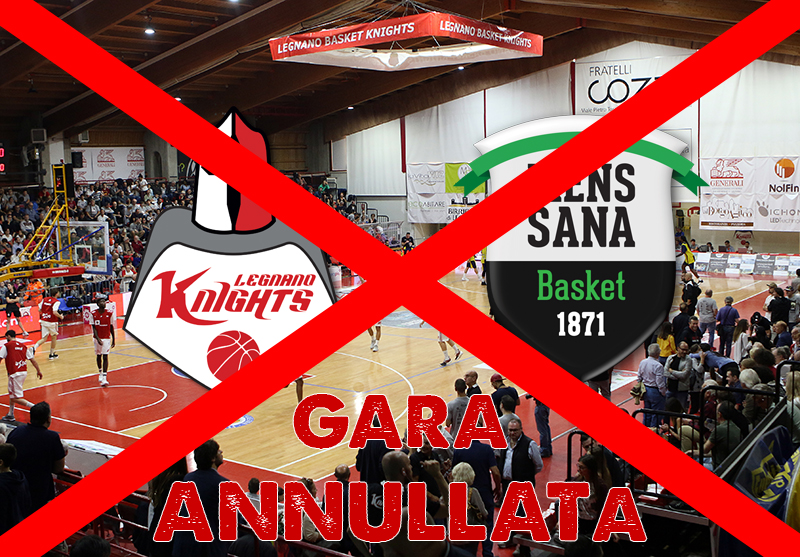 Gara annullata, Siena rinuncia alla trasferta a Legnano 