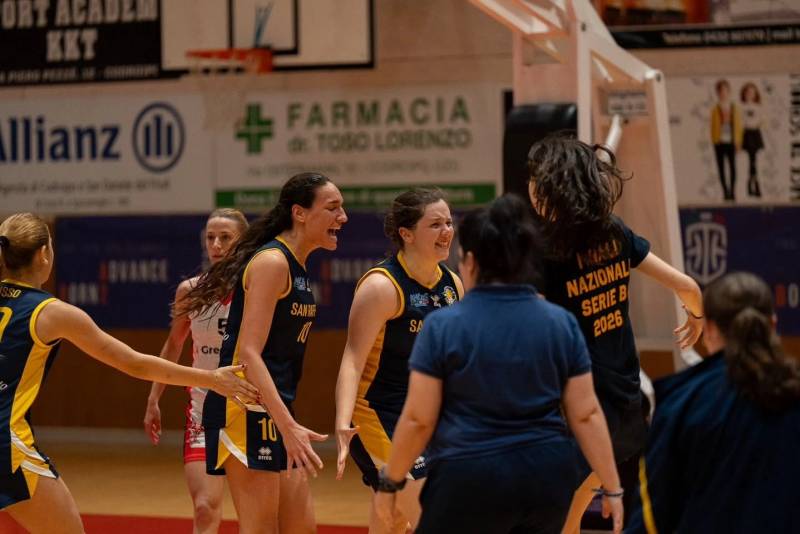 Confartigianato San Raffaele Basket riscatta la sconfitta con Marghera superando Lucca 