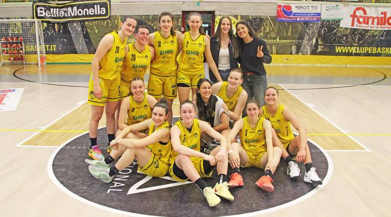 La stagione della Essegi si chiude con il sorriso, battuta Bolzano nell'ultimo turno