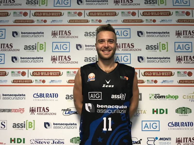 Alex Ranuzzi è un nuovo giocatore della Latina Basket