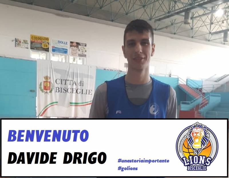 La Di Pinto Panifici completa  il roster col giovane Davide Drigo 