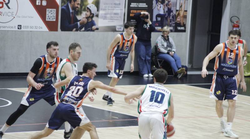 La Mazzoleni esce alla distanza e piega la Marnatese 86-98: ora è seconda in classifica 