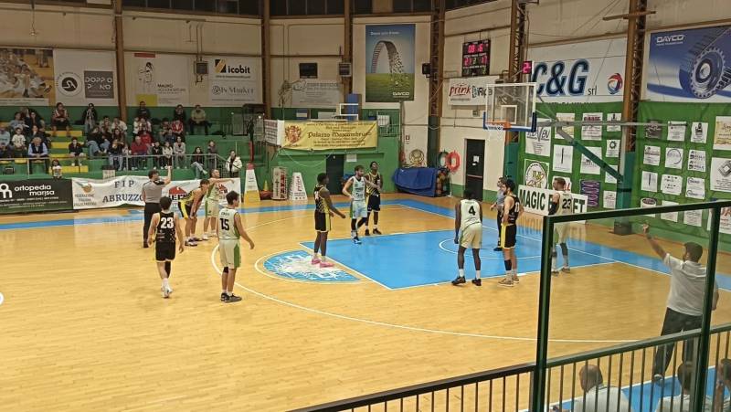 Il Basket Terni viene fermato in trasferta da Chieti (91-79) 