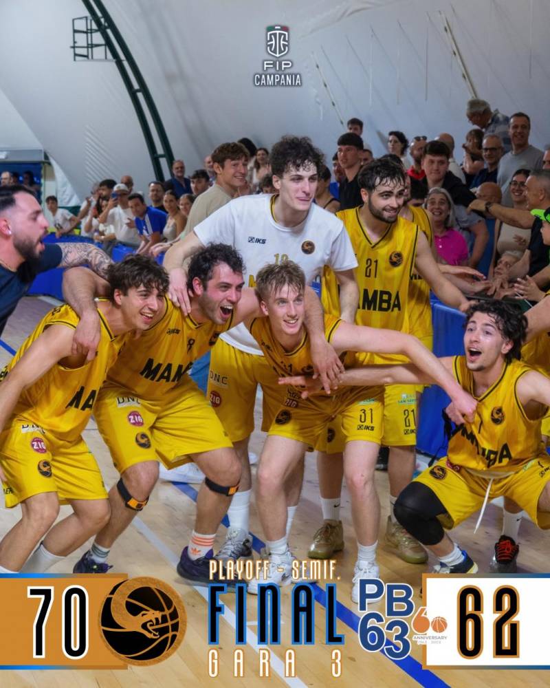 Il Mamba è in finale, Battipaglia al tappeto in gara 3