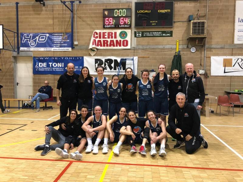 Grande impresa del Belvedere che sbanca la palestra di Marano Vicentino, squadra imbattuta da mesi