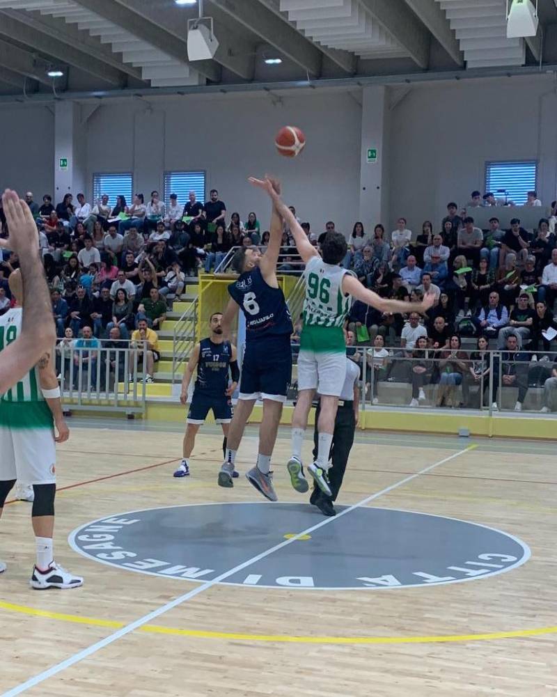 La Mens Sana Mesagne batte l'Angel Manfredonia in gara 2 e riporta in parità la serie 