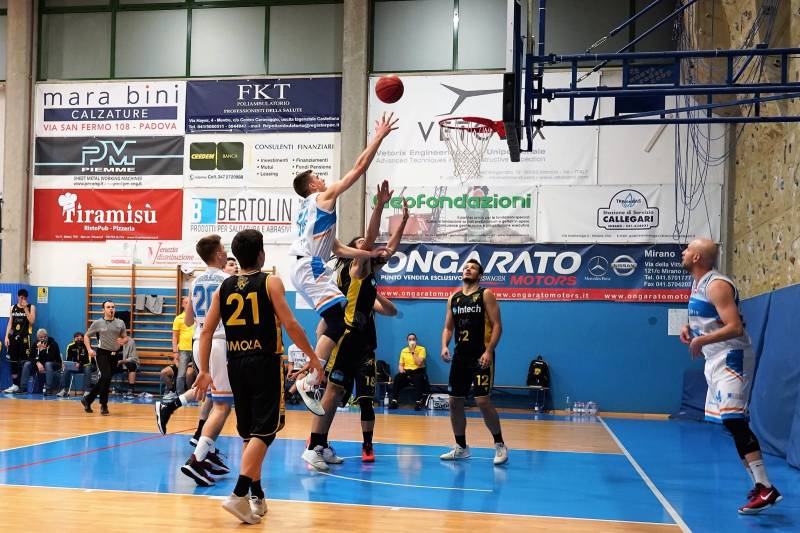 E sono 5 su 5 per la Virtus Imola griffata 2020/2021: espugnata Mirano all'overtime
