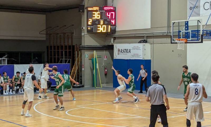 Primo stop in campionato per il Basket Montesport 