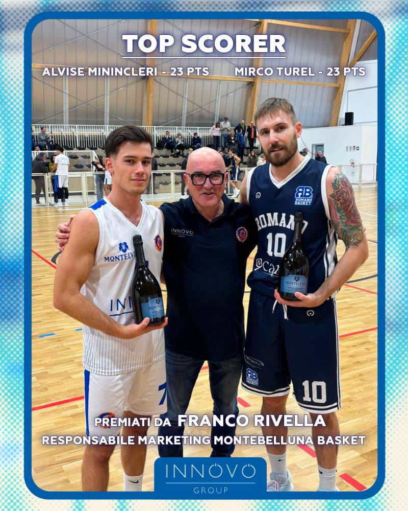 Innovo Group Montebelluna vince la nostra prima partita in casa contro un'ottima squadra!