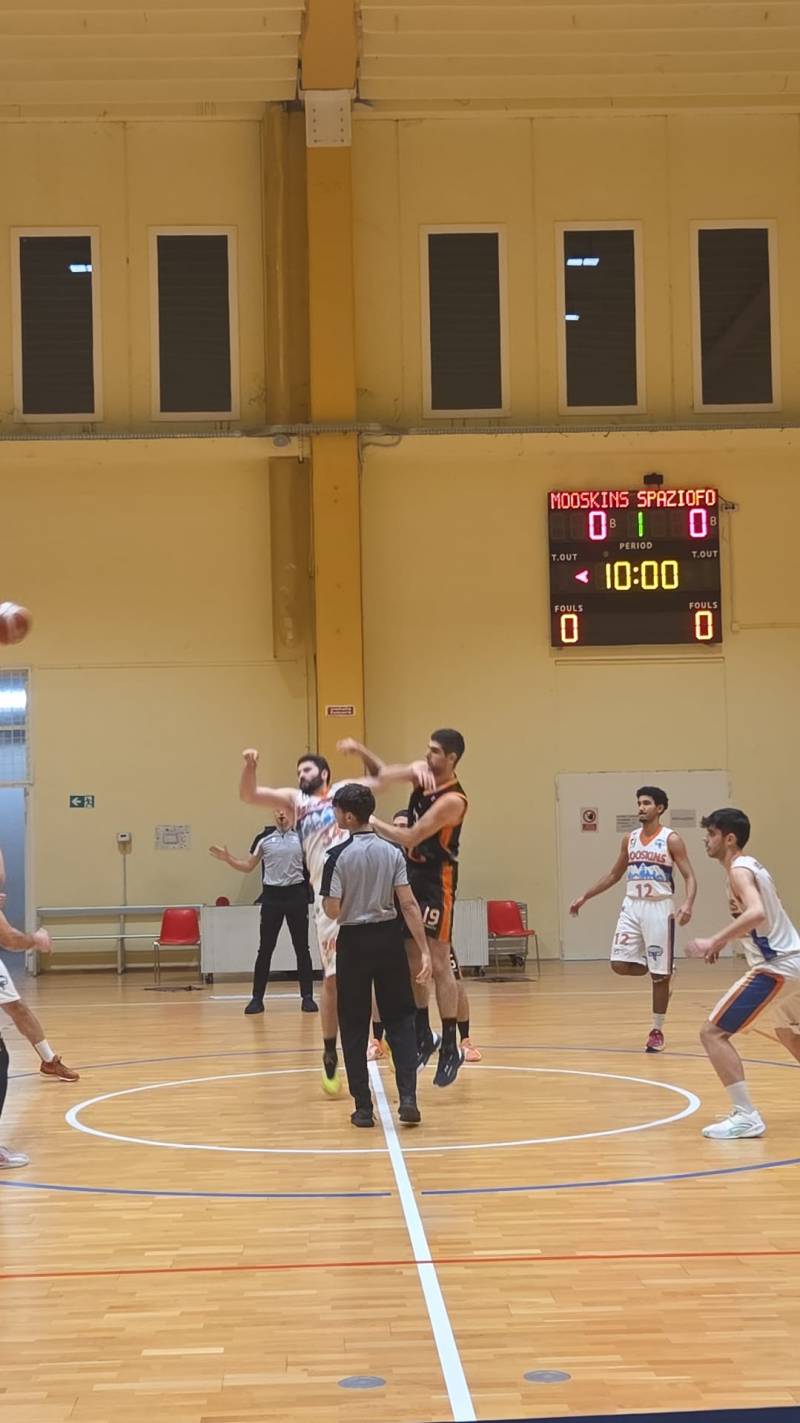 Sconfitta per Spazioforma nella serata di giovedì contro i Mooskins Vercelli 