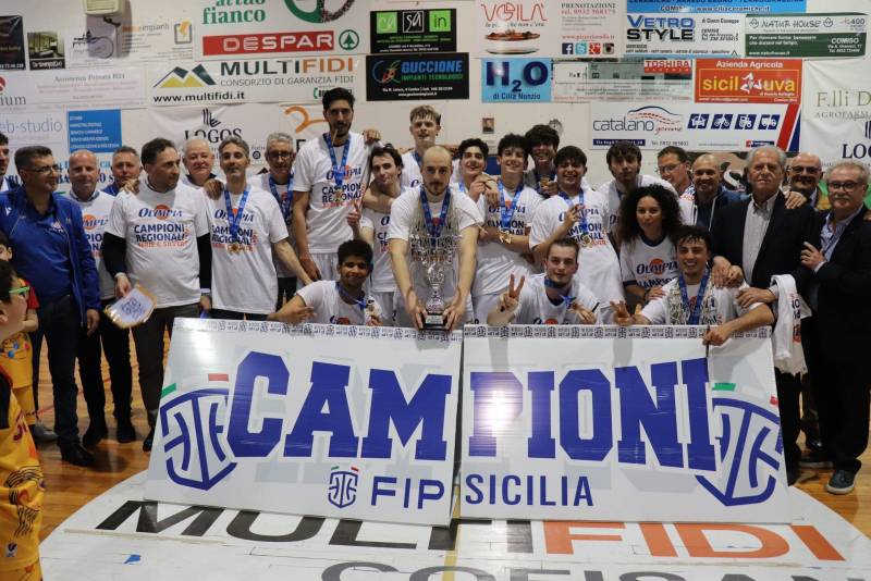 L'Olympia Basket Comiso vince il titolo di Campione Regionale Serie C Silver 2022-23