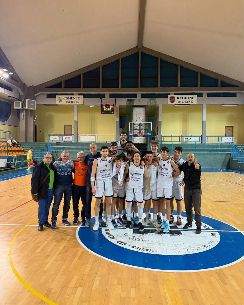 New Fortitudo Isernia vince anche il ritorno contro Antoniana Pescara e conquista la salvezza