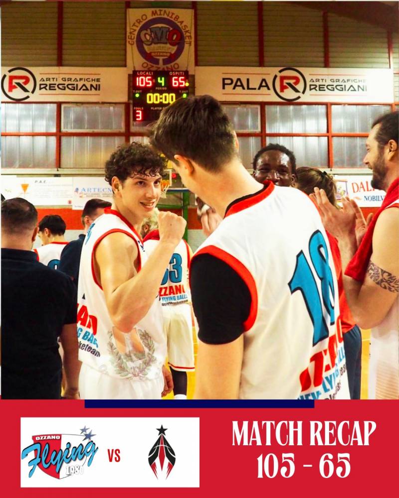 Logimatic Group Ozzano, un rotondo +40 su Monfalcone per chiudere al meglio 