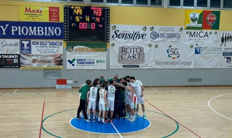 N.P. Dese batte in casa la Fortitudo Vedelago e trova la 2ª vittoria stagionale 