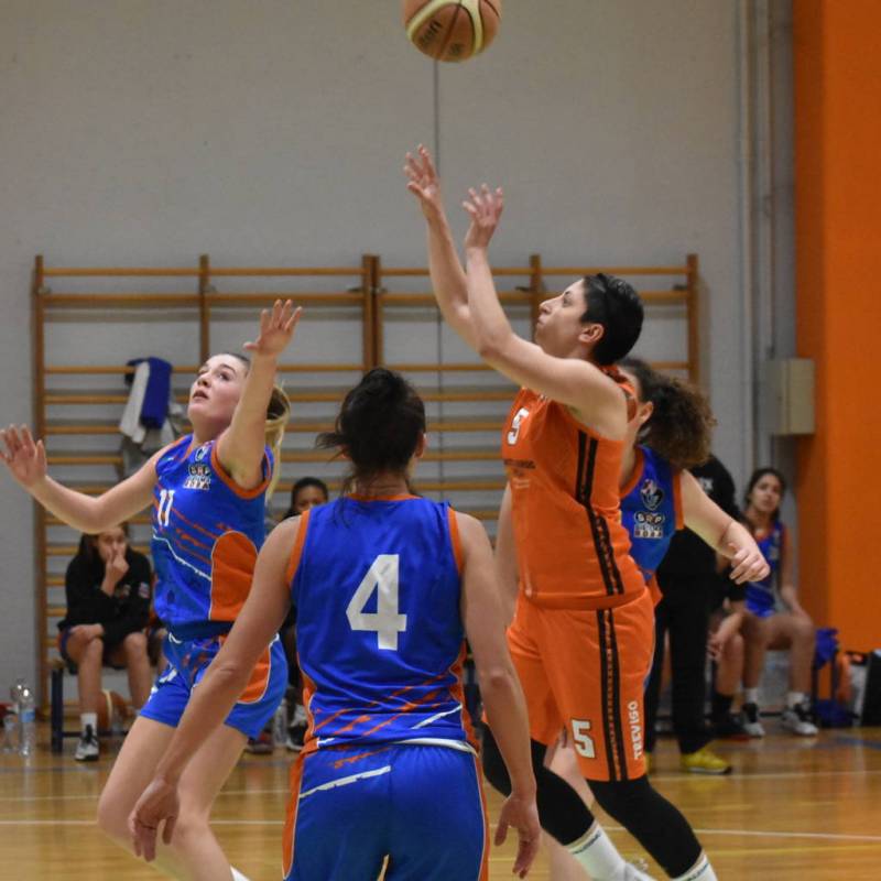 Overtime da applausi per la Zanotto & Figli Treviso contro Pordenone. La capitana Diodati decisiva
