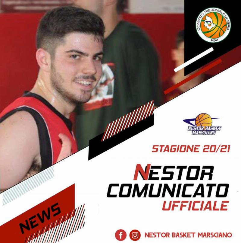 Coach Tommaso Formenti entra a far parte dello staff della Nestor Basket Marsciano