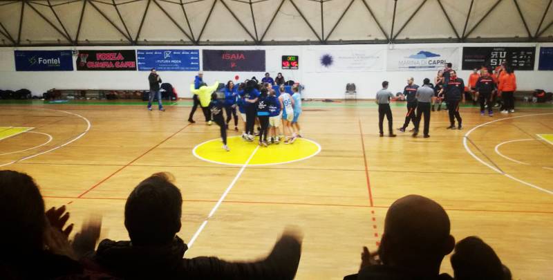 L'Olimpia Capri Basket Vince la combattuta partita casalinga contro la Givova Ladies Scafati
