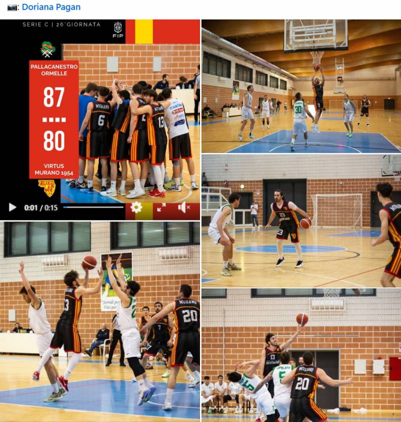 Pallacanestro Ormelle - Virtus Murano 87-80 