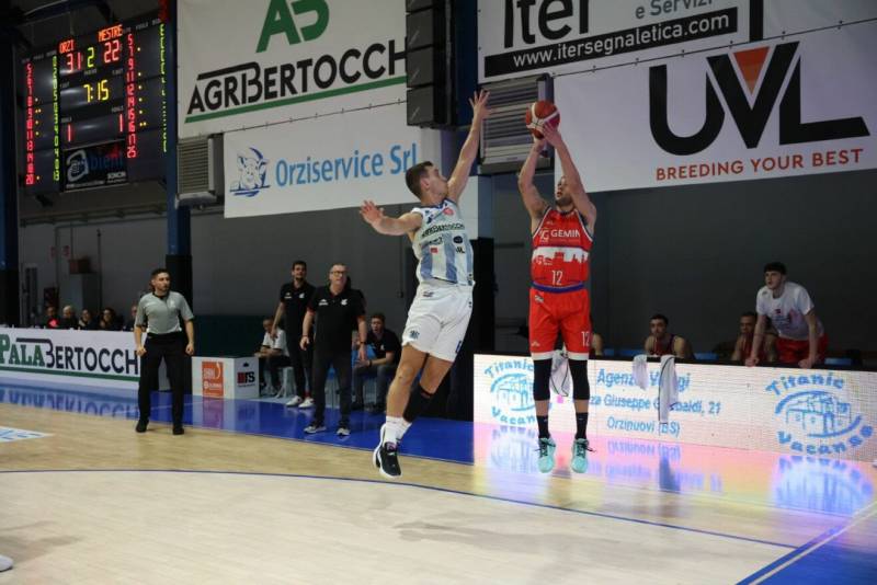 Gemini Mestre, impresa sfiorata in gara 2 ad Orzinuovi
