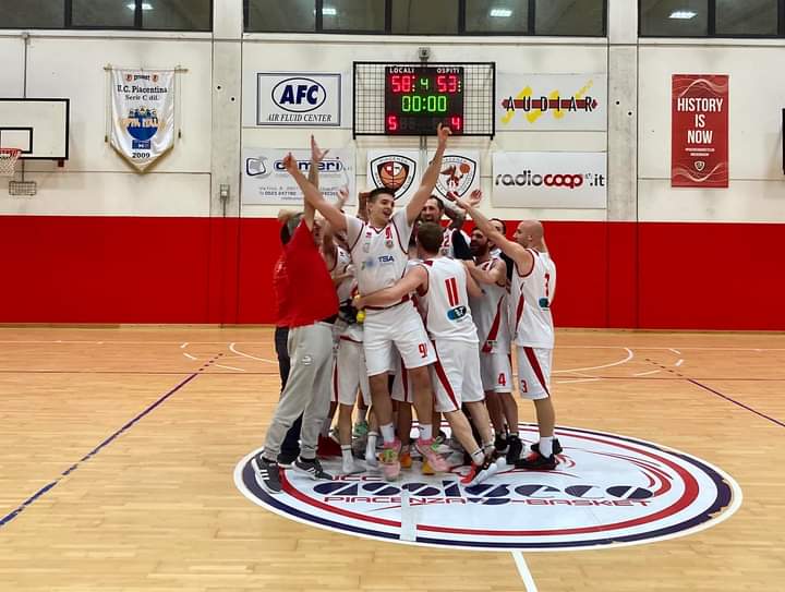 Eroico Piacenza Basket Club, batte il cus Parma alla
