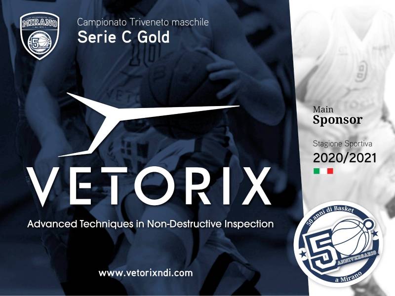 Vetorix sarà il main sponsor della Pallacanestro Mirano in C Gold