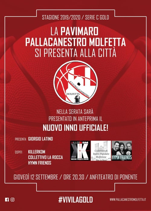 La Pavimaro Pallacanestro Molfetta si presenta alla città